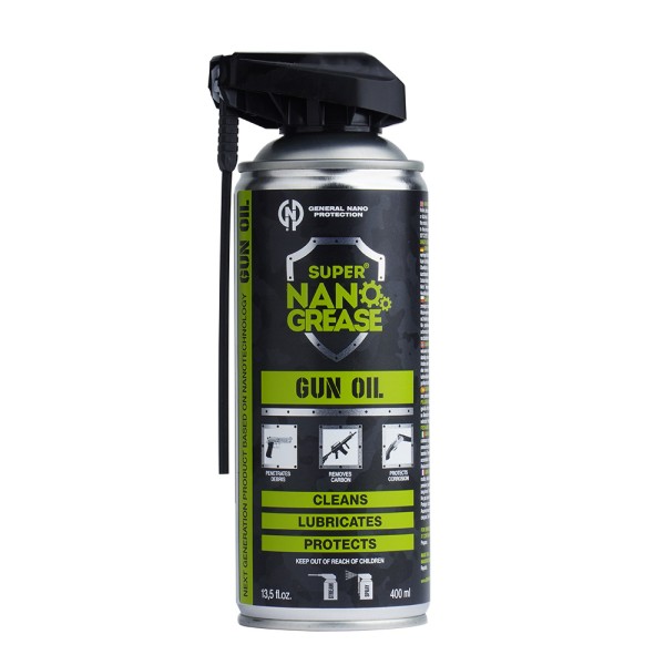 General Nano Protection - Olej do broni Super Nano Grease Gun Oil - Spray - 200 ml