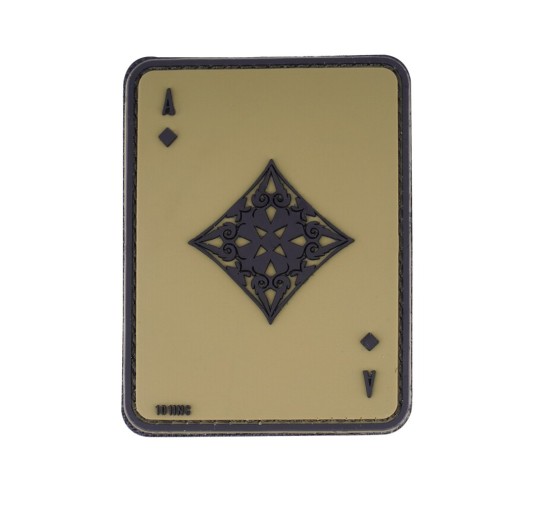 101 Inc. - Naszywka 3D - Ace of Diamonds - Zielona - 444130-3960