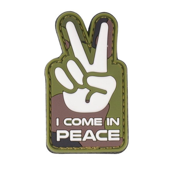 101 Inc. - Naszywka 3D - I come in peace - Woodland - 444130-7357