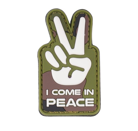 101 Inc. - Naszywka 3D - I come in peace - Woodland - 444130-7357