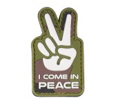 101 Inc. - Naszywka 3D - I come in peace - Woodland - 444130-7357