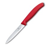 Victorinox - Nóż kuchenny Swiss Classic - Gładki - Czerwony -  6.7701