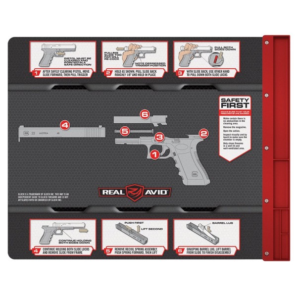 Real Avid - Mata do czyszczenia Glock Smart Mat® - AVGLOCKSM