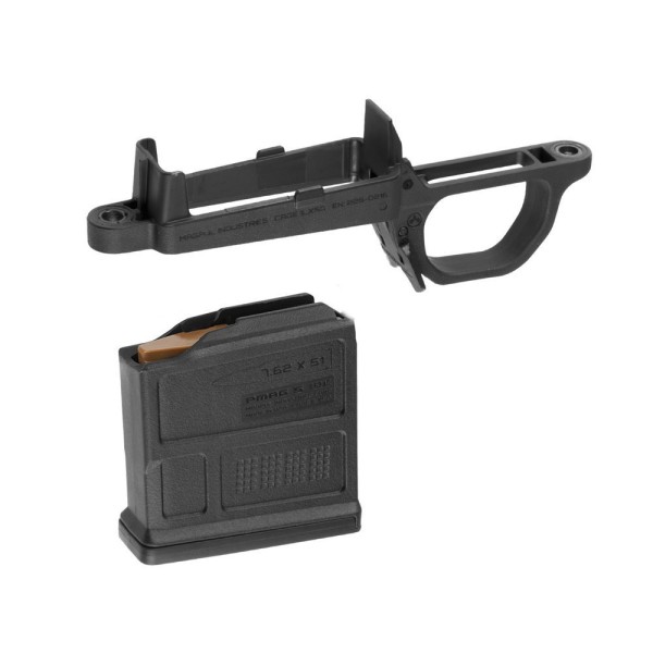 Magpul - Gniazdo magazynka do łoża Hunter 700L + Magazynek PMAG 5 AC L Magnum - MAG497-BLK