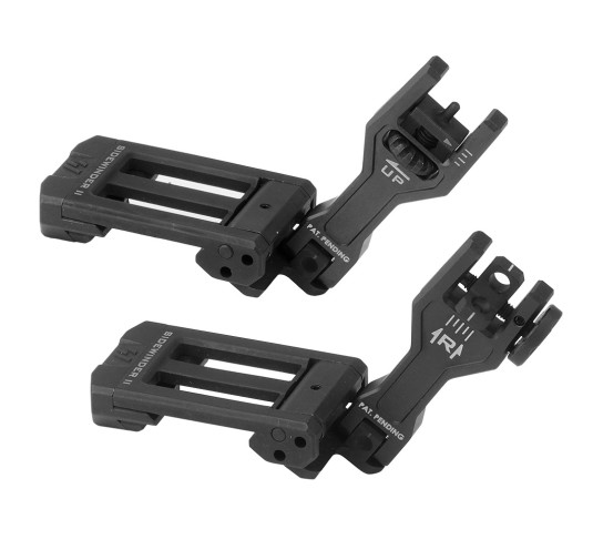 Strike Industries - Przyrządy celownicze Sidewinder II BUIS Backup Iron Sights - Czarne - SIDEWINDERII-BK