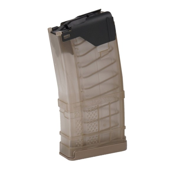 Lancer - Magazynek L5AWM 20 - 5.56x45mm / .223 - Translucent Dark Earth - L5AWM20