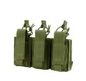 Condor - Ładownica Kangaroo Mag Pouch Gen II na magazynek AR-15 i pistoletowy - Potrójna - Olive Drab - 191233-001