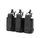 Condor - Ładownica Kangaroo Mag Pouch Gen II na magazynek AR-15 i pistoletowy - Potrójna - Czarna - 191233-002