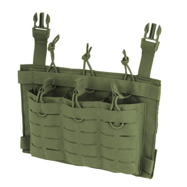 Condor - Panel z ładownicami AK/AR do kamizelek Vanquish VAS Triple Mag Panel - Olive Drab - 221152-001