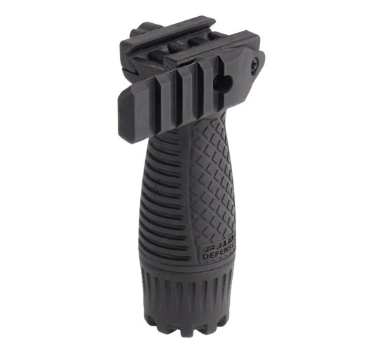 FAB Defense - Chwyt przedni RSG Rubberized Stout Grip - Czarny - C/FAB/RSG BLACK