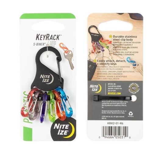 Nite Ize - KeyRack S-Biner - KRK2-01-R6