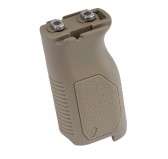 Strike Industries - Chwyt M-LOK Angled Vertical Grip - Long - FDE - SI-AR-CMAG-L