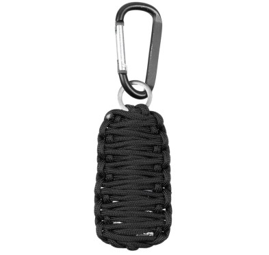 Fox Outdoor - Zestaw surwiwalowy Parachute Cord - Czarny - 27118A