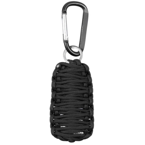 Fox Outdoor - Zestaw surwiwalowy Parachute Cord - Czarny - 27118A