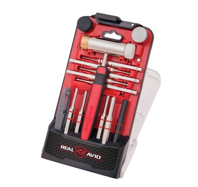 Real Avid - Zestaw narzędzi Accu-Punch Hammer & Roll Pin Punch Set - AVHPS-RP