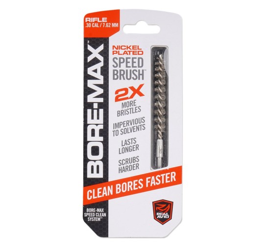 Real Avid - Szczotka do czyszczenia broni Bore-Max Speed Brush - .30/7,62 mm - AVBMSB30