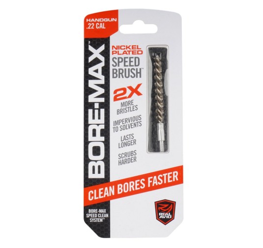 Real Avid - Szczotka do czyszczenia broni Bore-Max Speed Brush - .22 - AVBMSB22