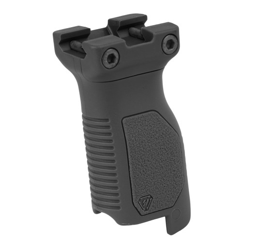 Strike Industries - Chwyt Picatinny Angled Vertical Grip - Long - Czarny - SI-AR-CMAG-RAIL-L-BK