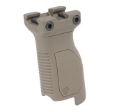 Strike Industries - Chwyt Picatinny Angled Vertical Grip - Long - FDE - SI-AR-CMAG-RAIL-L-FDE