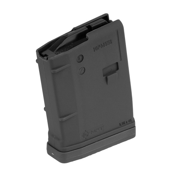 MFT - Magazynek polimerowy AR-15 - 5,56x45 mm/.223/.300 AAC Blackout - 10PM556BAG-BL