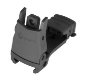 MFT - Celownik przeziernikowy Back Up Polymer Flip Up Rear Sight - Czarny - BUPSWR-BL