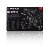 TekMat - Mata do czyszczenia broni CZ P-07 / P-09 - TEK-R17-CZP07