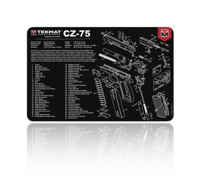 TekMat - Mata do czyszczenia broni CZ-75 - TEK-R17-CZ75