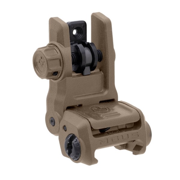 Magpul - Celownik przeziernikowy składany MBUS Gen. 3 - Flat Dark Earth - MAG1167-FDE