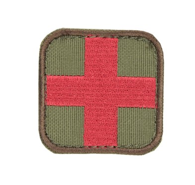 Condor - Naszywka - Medic Patch - Zielony OD - 231-01