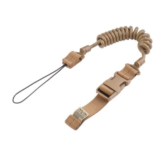 Cetacea Tactical - Basic Belt Loop Pistol Lanyard - Coyote Brown