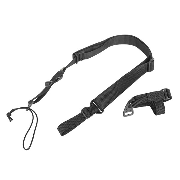 Cetacea Tactical - Economy Three Point Sling - Czarny