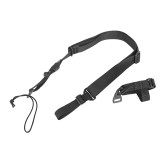 Cetacea Tactical - Economy Three Point Sling - Czarny