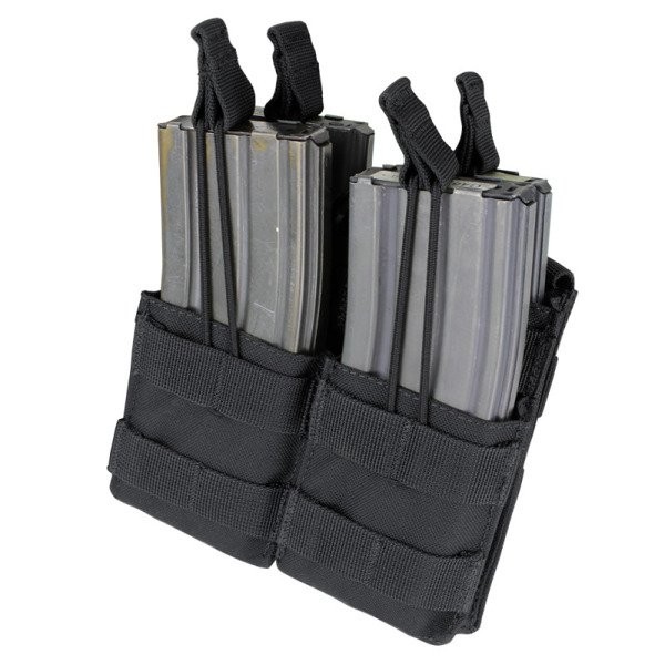 Condor - Double Stacker M4 Mag Pouch - Czarny - MA43-002