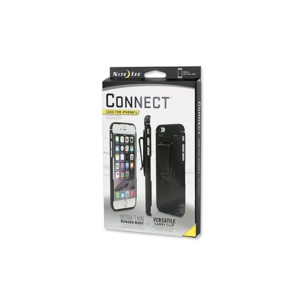 Nite Ize - Connect Case - iPhone 6 - Black - CNTI6-01-R8