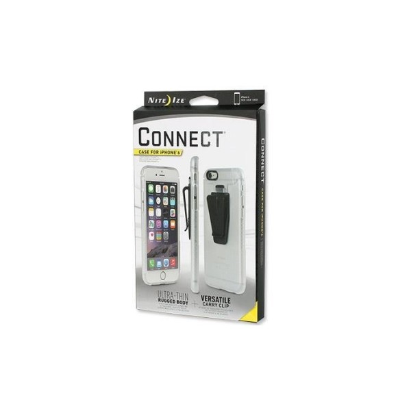 Nite Ize - Connect Case - iPhone 6 - Clear - CNTI6-04-R8