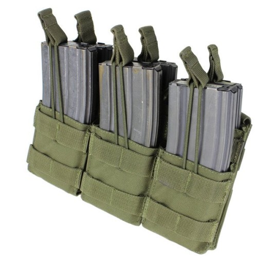 Condor - Triple Stacker M4 Mag Pouch - Zielony OD - MA44-001