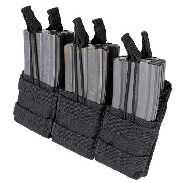 Condor - Triple Stacker M4 Mag Pouch - Czarny - MA44-002