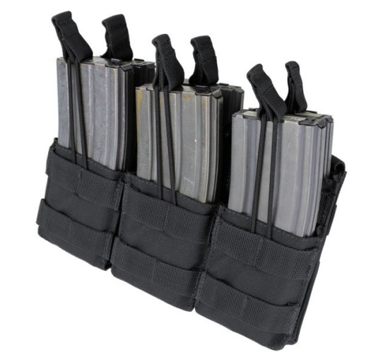 Condor - Triple Stacker M4 Mag Pouch - Czarny - MA44-002