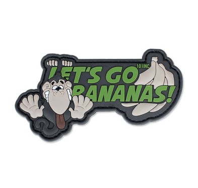 101 Inc. - Naszywka 3D - Let s Go Bananas