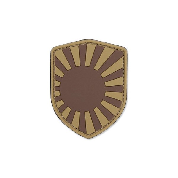 101 Inc. - Naszywka Morale Patch 3D - Japanese War Shield - Brązowy - 444130-3787