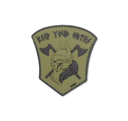 101 Inc. - Naszywka 3D - Keep Your Oaths - Zielony OD