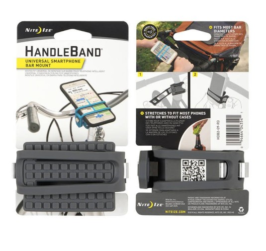 Nite Ize - HandleBand® Universal Smartphone Mount - Szary - HDB2-09-R3