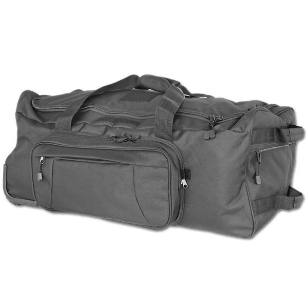 FOSCO - Torba na kółkach - Trolley commando bag - Czarny