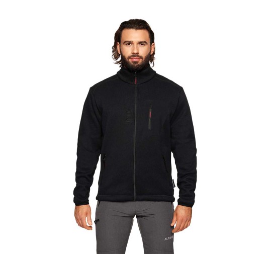 Bluza męska Alpinus polarowa Svene czarna 2XL