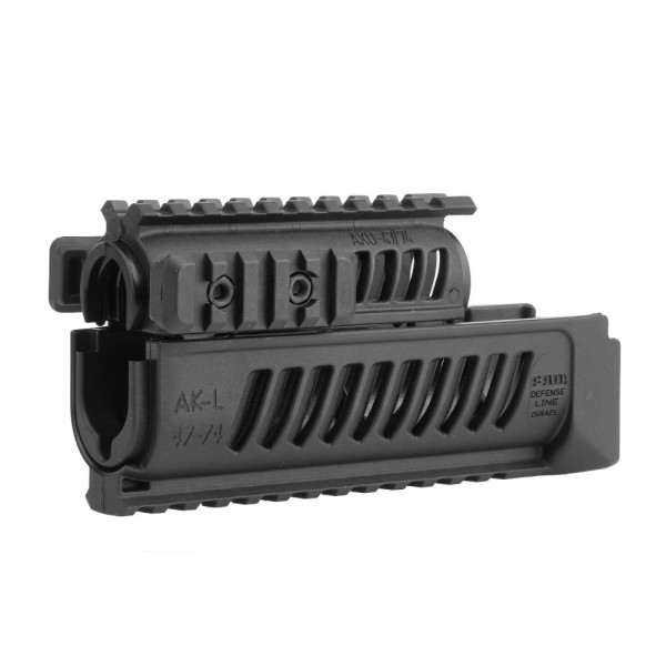 FAB Defense - AK-47 Quad Rail Polymer Handguard - Czarny - C/FAB/AK47