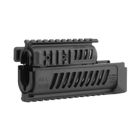 FAB Defense - AK-47 Quad Rail Polymer Handguard - Czarny - C/FAB/AK47