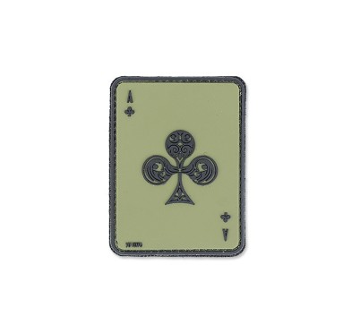 101 Inc. - Naszywka 3D - Ace Of Clubs - Zielony OD