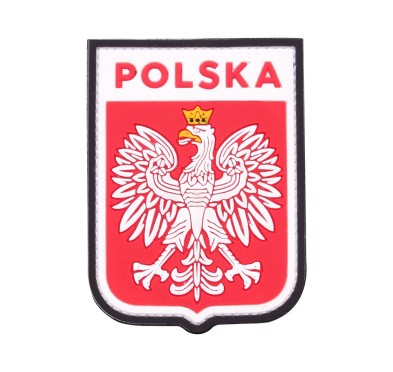 101 Inc. - Naszywka 3D - Polska herb - Kolor - 444130-7057