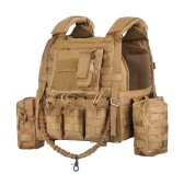 101 Inc. - Kamizelka Plate Carrier Ranger - Coyote - LQ14122