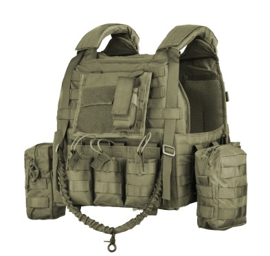 101 Inc. - Kamizelka Plate Carrier Ranger - Zielona - LQ14122